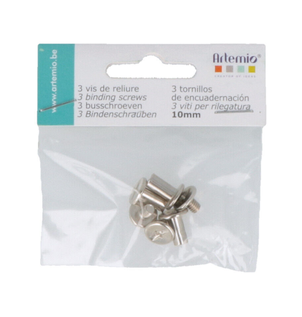 Viti Per Rilegatura Pezzi 3 Mm.10 In Blister