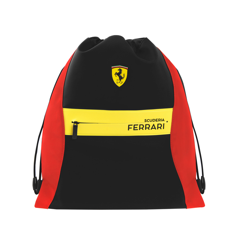 Zaino Coulisse Con Tasca Panini Kids | Ferrari