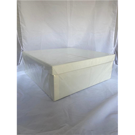 Quadra Alta 35x35x13 Scatola Avorio