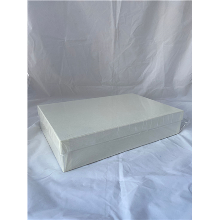 Rett. Bassa 32x21x6,5 Scatola Avorio