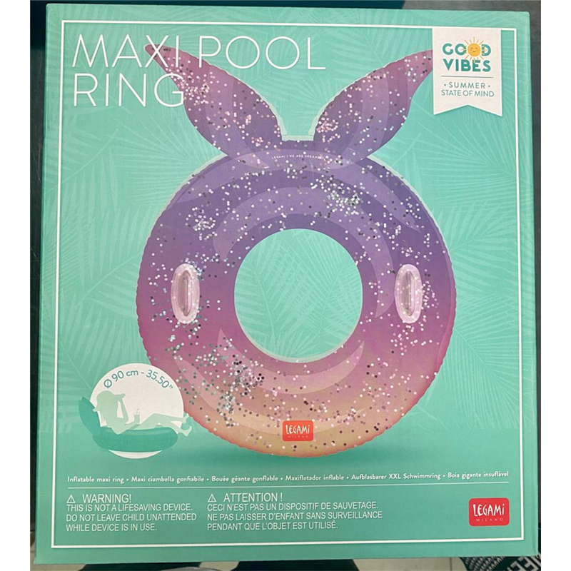 Maxi Inflatable Donut 120cm Rabbits | Legami