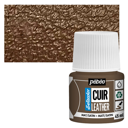 Colore Setacolor Pelle 45ml Marrone Espresso