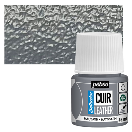 Colore Setacolor Pelle 45ml Concrete Grey
