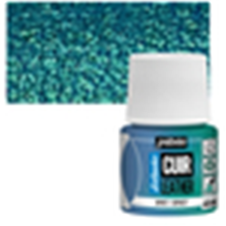 Colore Setacolor Pelle 45ml Duocromo Blu/verde