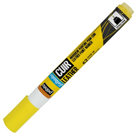 Pennarello Setacolor Pelle Extrafine Giallo Acceso