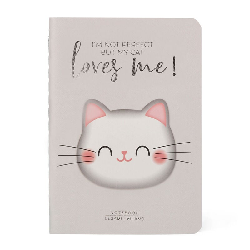 Notebook Small Lined L9xh13.5cm Kitty