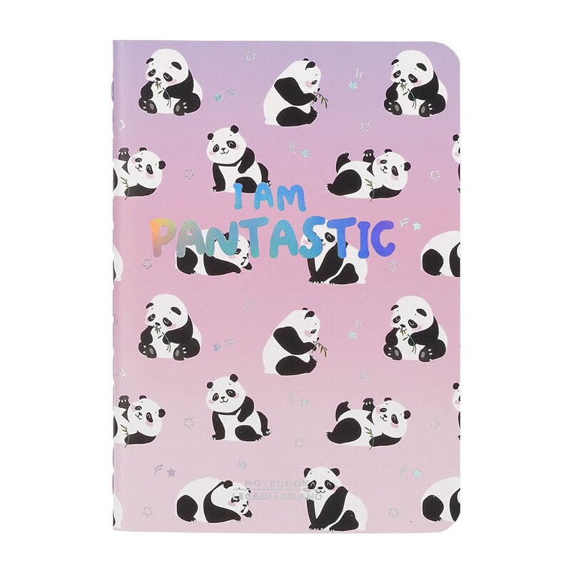 Notebook Small Lined L9xh13.5cm Panda