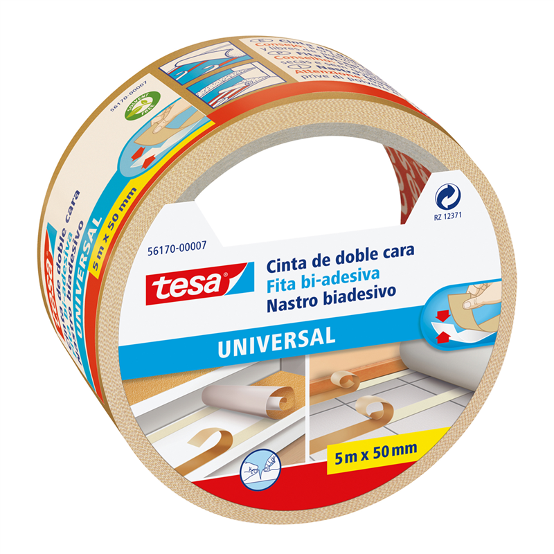 Double-Sided Tape 5mtx50mm (56170) Easy Cut | Tesa