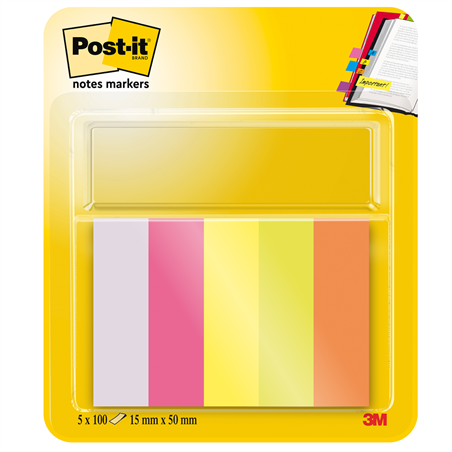 Notes Markers 15x50 Mm 5 Colori