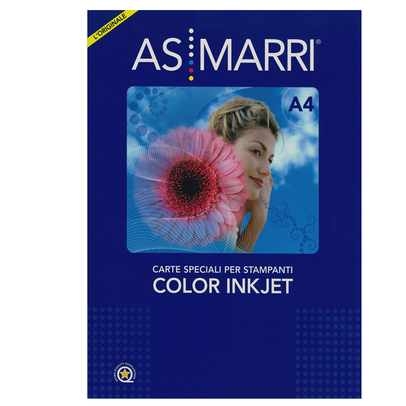 Poliestere Adesivo A4 10 Fg. Color Patj Trasparente-Permanente 8129 | As/marri