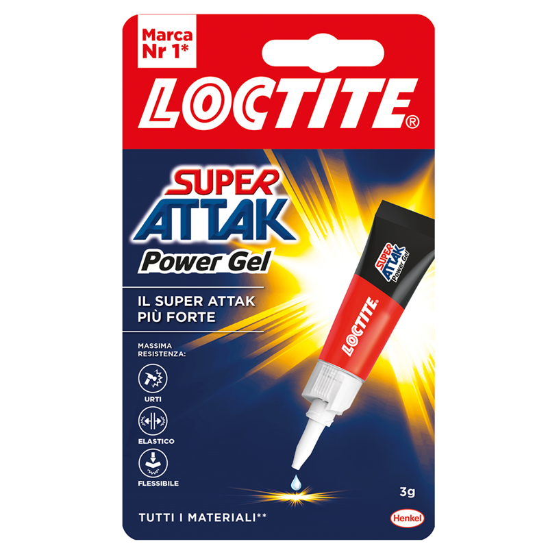 Super Attak Power Gel 3g | Loctite