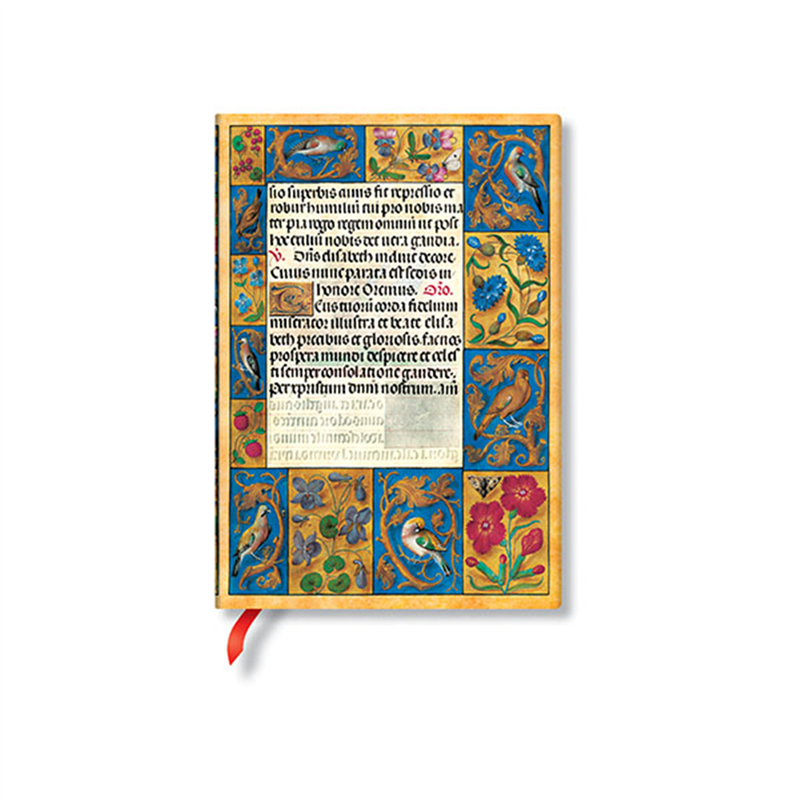 Taccuino Flexi Midi 176 Pag. 13x18 Righe Libro D'Ore Spinola | Paperblanks