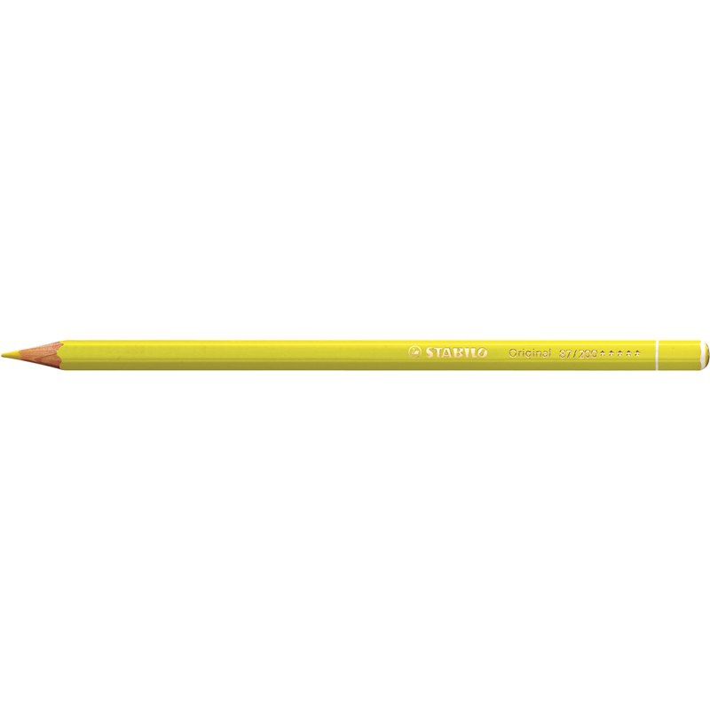 premium colored pencil - stabilo original - lemon yellow