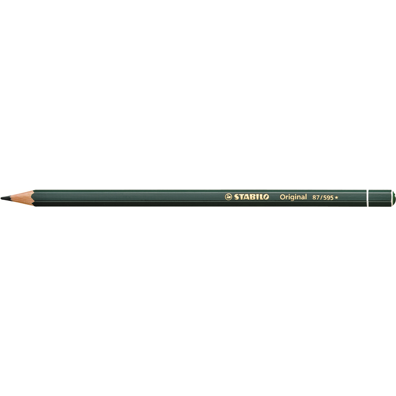 premium colored pencil - stabilo original - deep leaf green