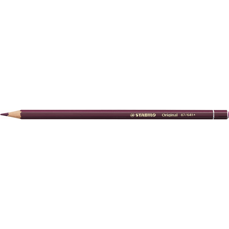 premium colored pencil - stabilo original - medium purple caput mortuum