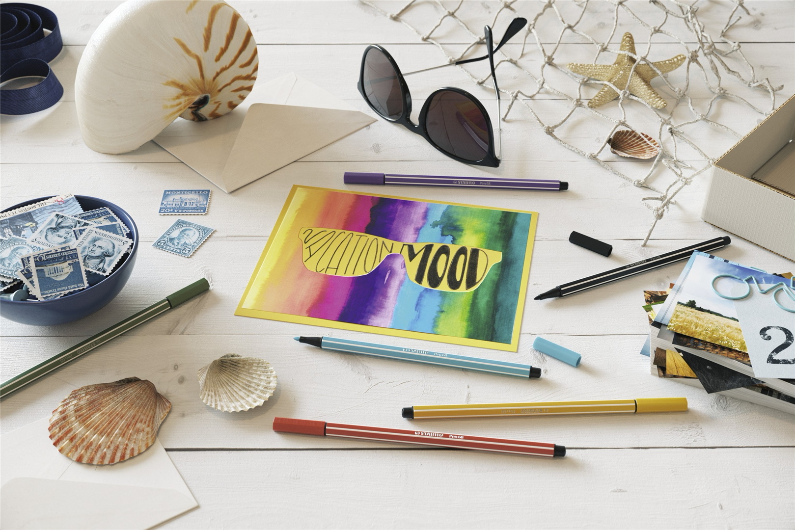 Pennarello Premium - STABILO Pen 68 - Cipria — immagine 4