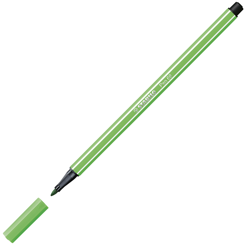 premium marker - stabilo pen 68 - leaf green