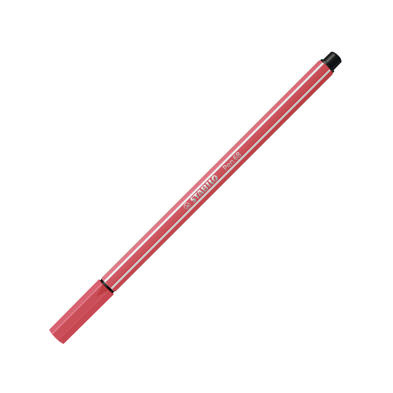 premium marker - stabilo pen 68 - rust