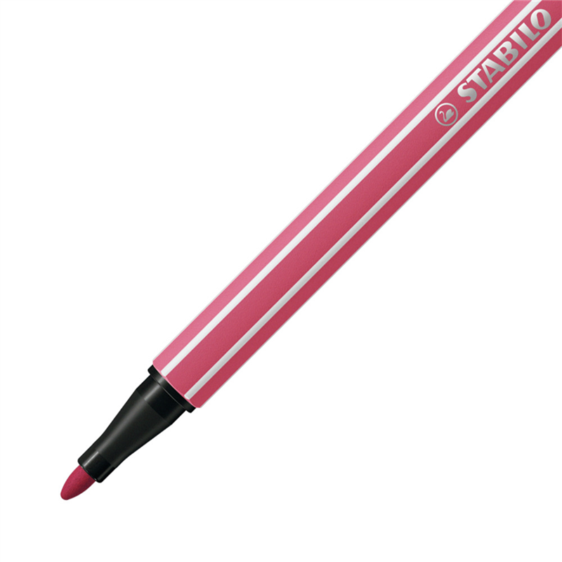 premium marker - stabilo pen 68 - strawberry red