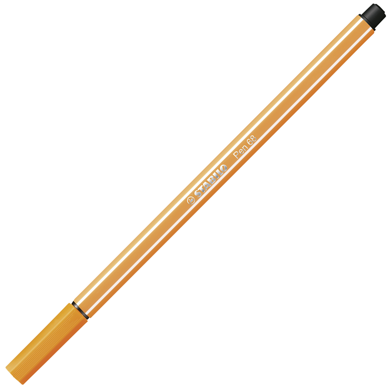 premium marker - stabilo pen 68 - orange