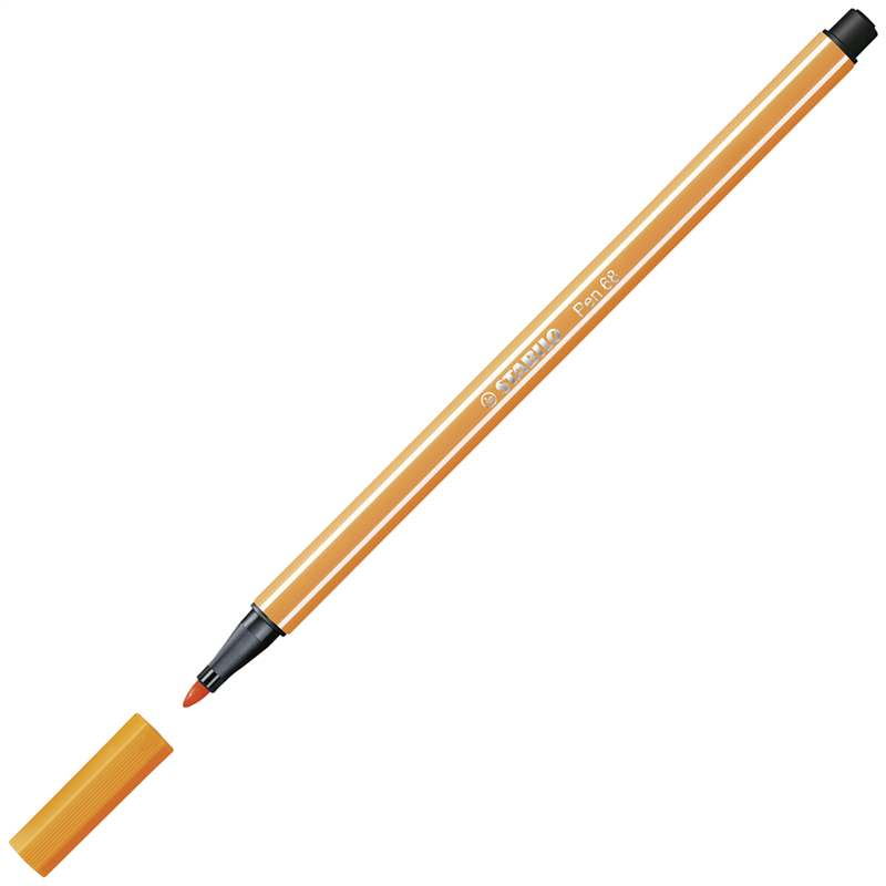 Pennarello Premium - STABILO Pen 68 - Arancione