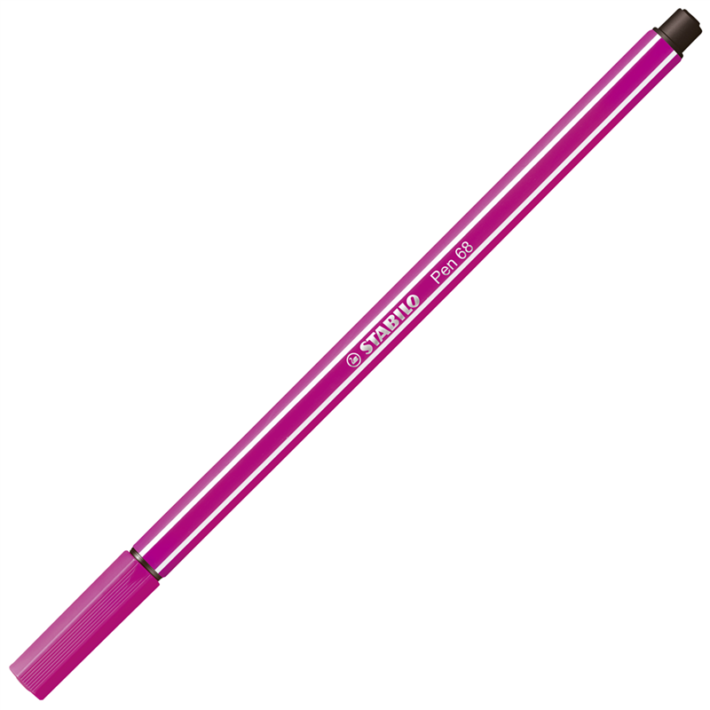 premium marker - stabilo pen 68 - dark pink
