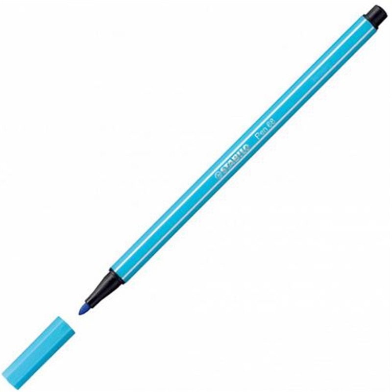 Pennarello Premium - STABILO Pen 68 - Azzurro