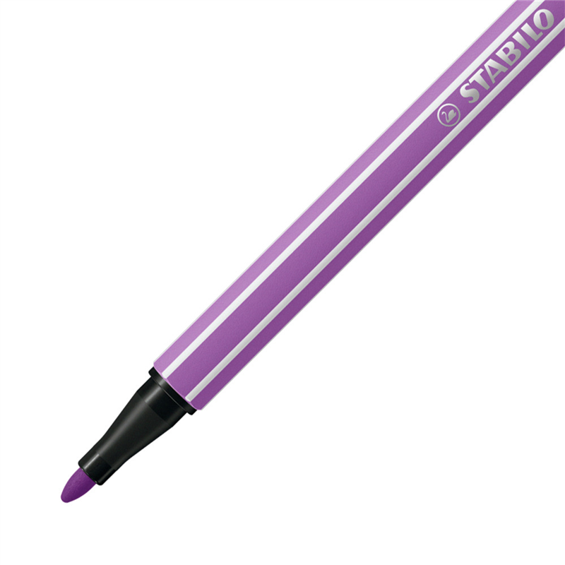premium marker - stabilo pen 68 - plum