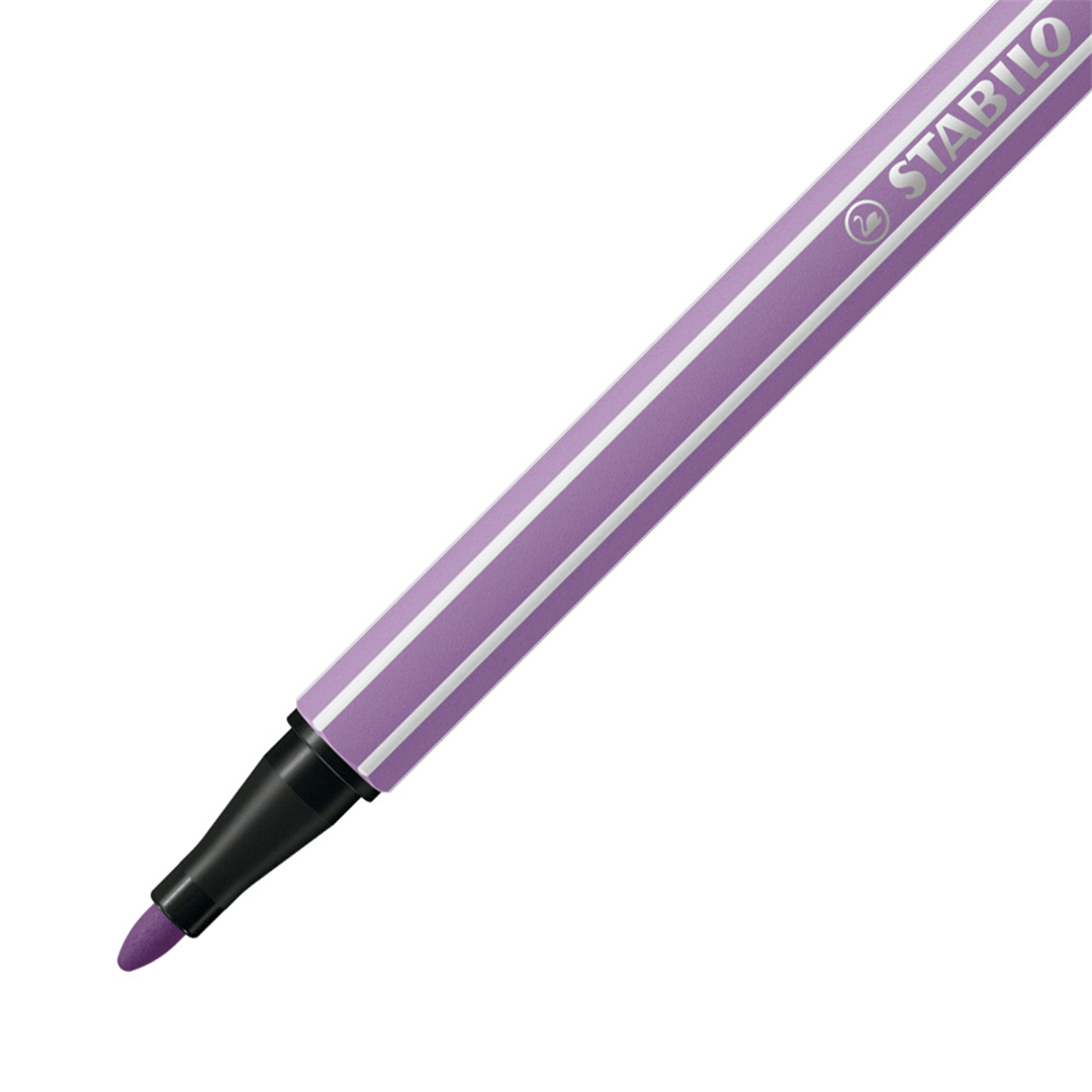 Pennarello Premium - STABILO Pen 68 - Malva Chiaro — immagine 2