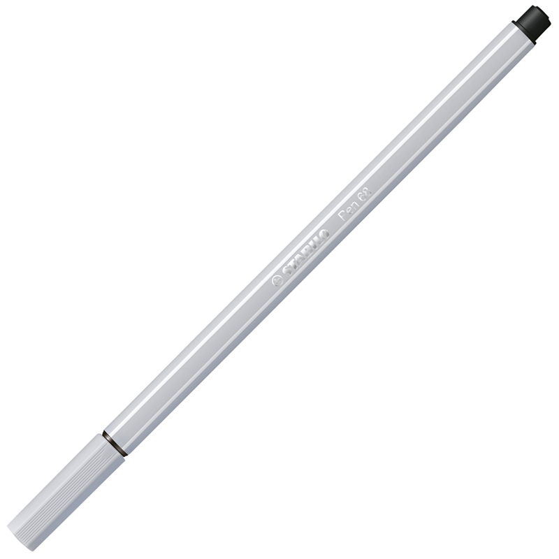premium marker - stabilo pen 68 - light cool gray