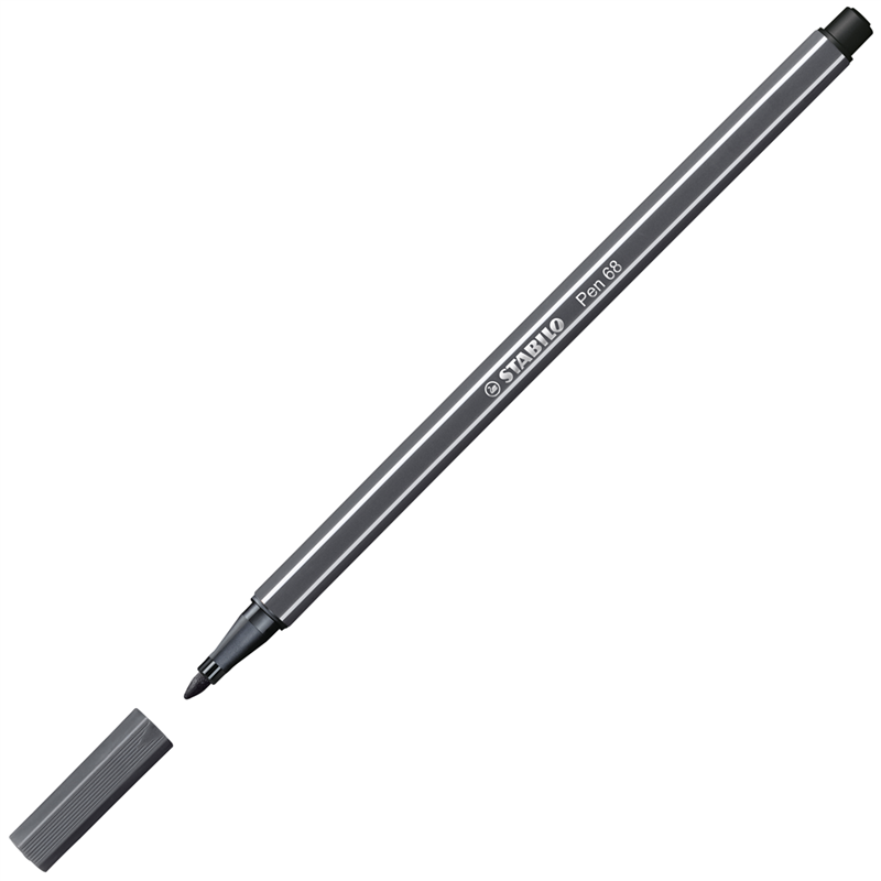 premium marker - stabilo pen 68 - deep cool gray