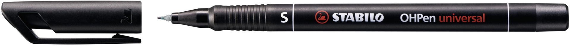 Marcatore - STABILO OHPen universal Permanente - Tratto Superfine (0,4 mm) - Nero — immagine 2