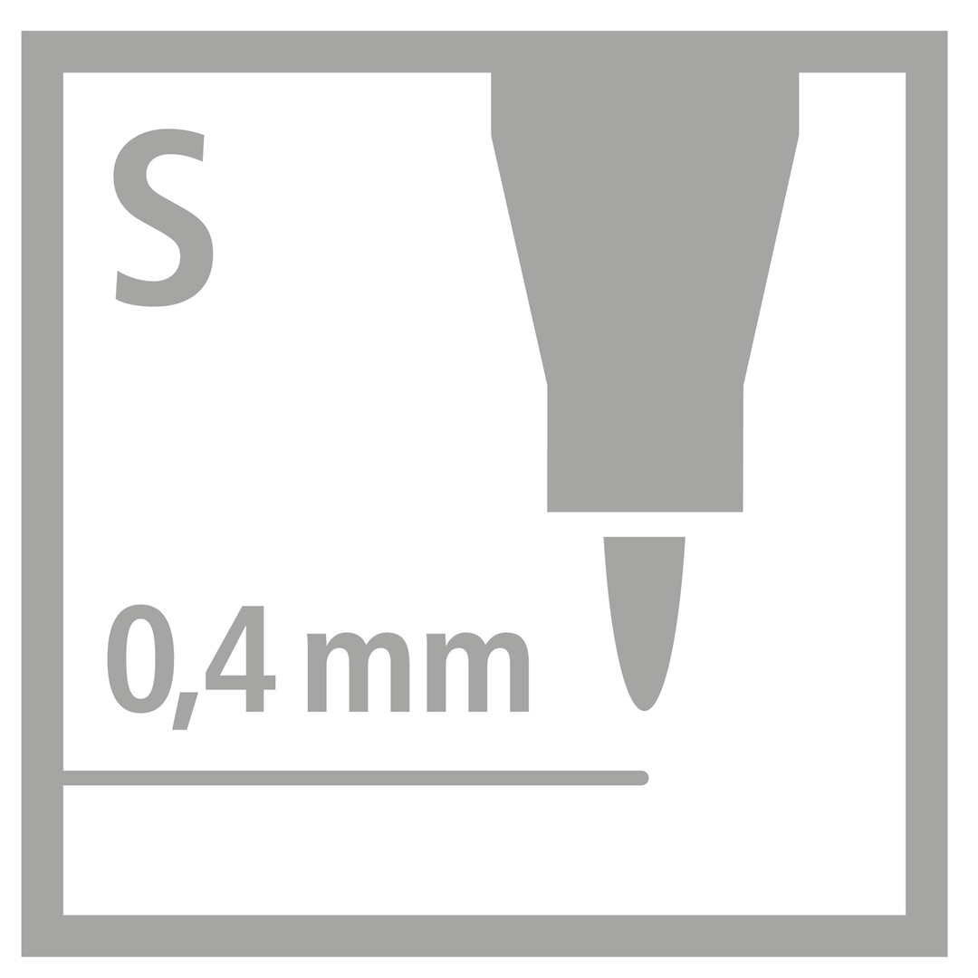 Marcatore - STABILO OHPen universal Permanente - Tratto Superfine (0,4 mm) - Nero — immagine 5