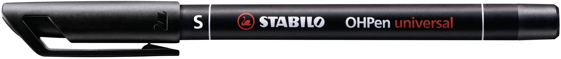 Marcatore - STABILO OHPen universal Permanente - Tratto Superfine (0,4 mm) - Nero — immagine 7
