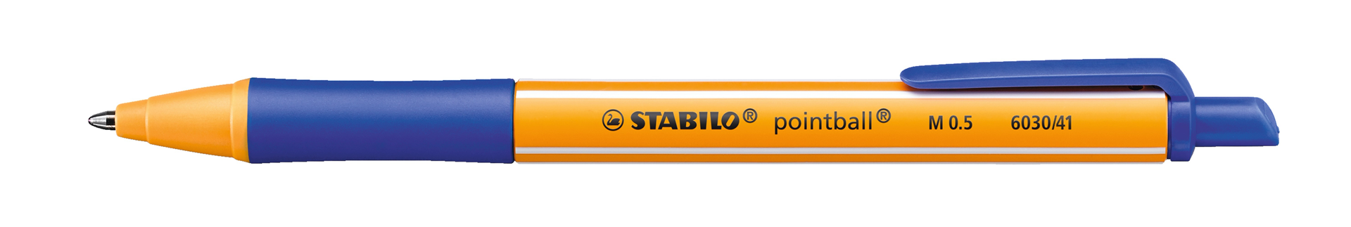 Penna a sfera Ecosostenibile - STABILO pointball - 79% Plastica Riciclata - Blu — immagine 6