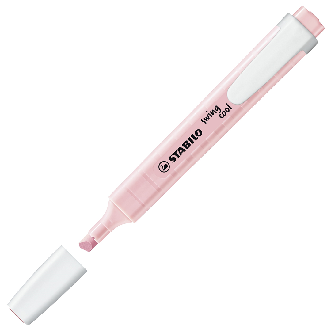 Evidenziatore - STABILO swing cool Pastel - Rosa Antico — immagine 2