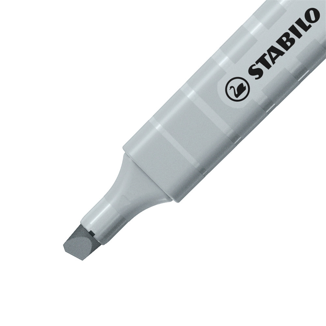 EVIDENZIATORE - STABILO SWING COOL PASTEL - GRIGIO CENERE — immagine 2