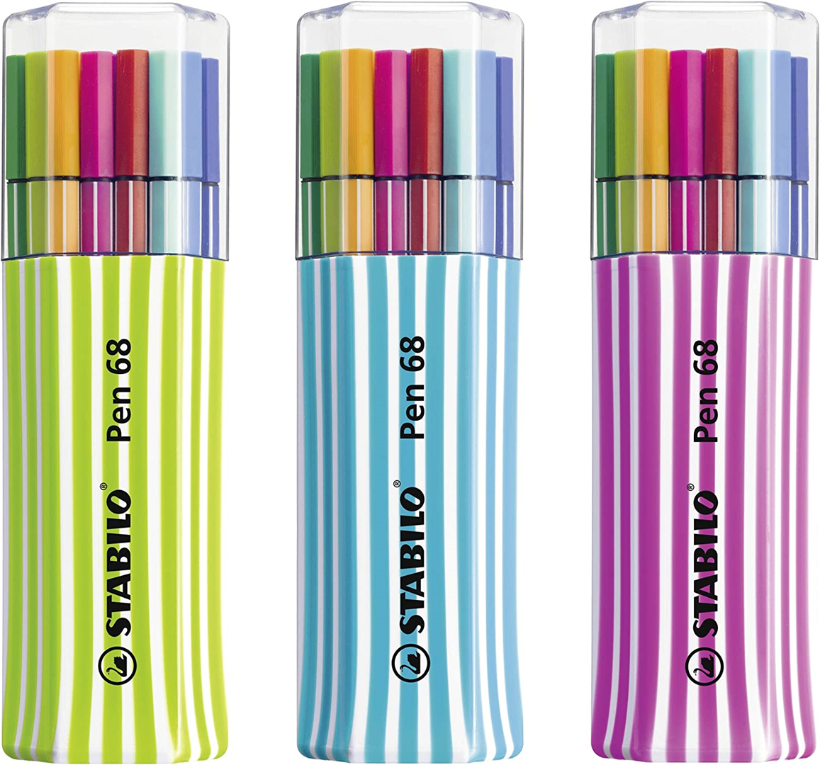 PENNARELLO PEN68 PZ15 SINGLE PACK COLORI ASSORTITI — immagine 2