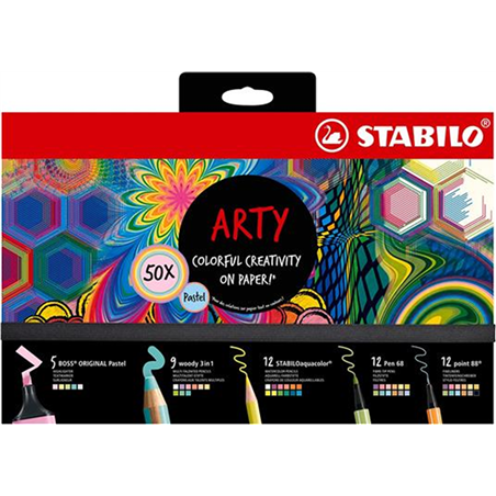 SET CREATIVE ARTY PEZZI 50