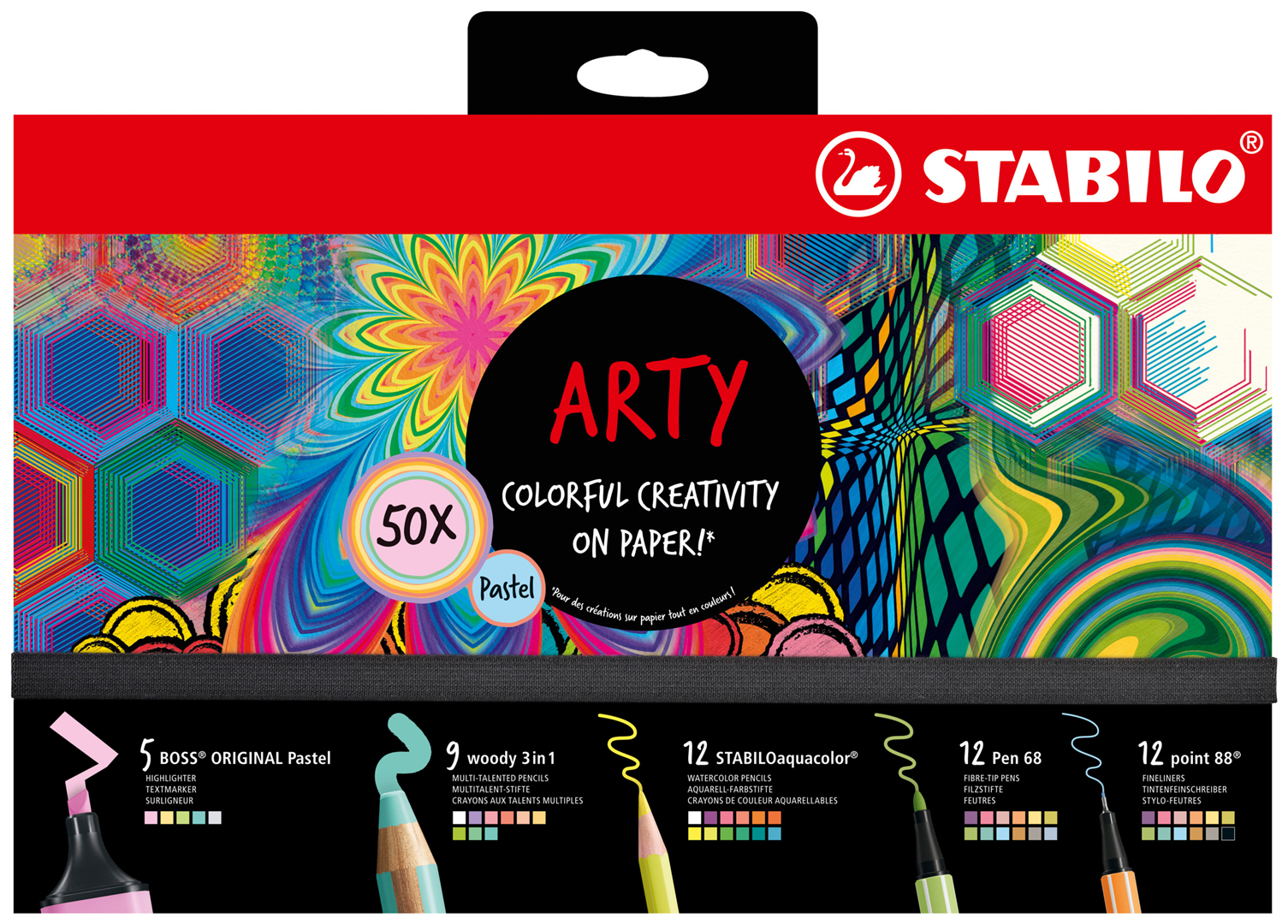 SET CREATIVE ARTY PEZZI 50 — immagine 2