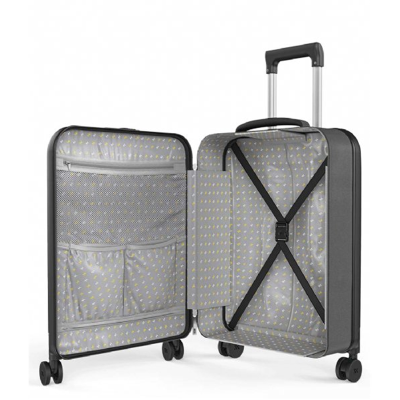 Trolley Flex 360 Spinner 4r 55x40x20cm 39l Black