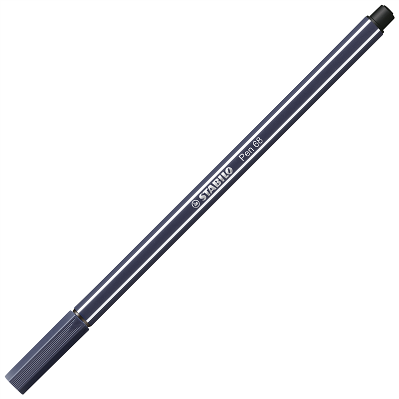 premium marker - stabilo pen 68 - ultramarine blue