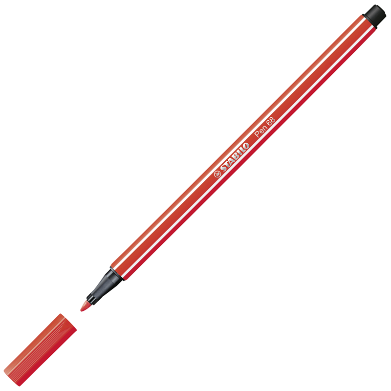 Pennarello Premium - STABILO Pen 68 - Scatola in Metallo da 20 - Colori assortiti