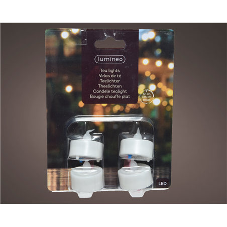 Candela T/light Led Batteria 4pz