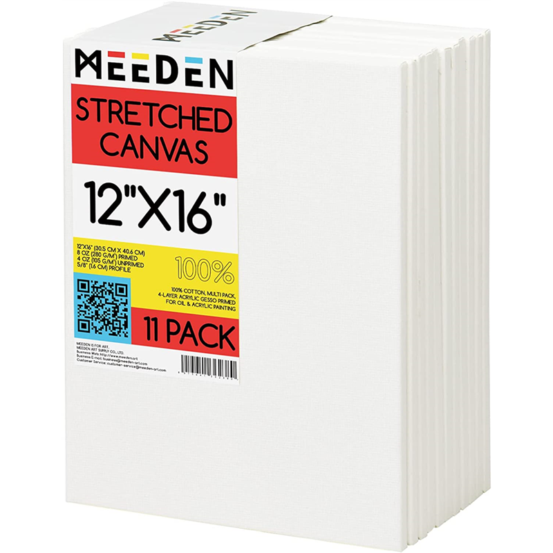 3 Pcs Pack Telaio Telato 30 X 40 Cm 100% Cotone Grana Media | Meeden