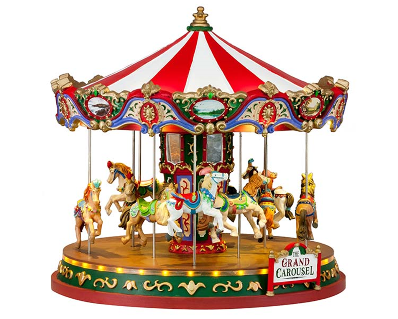 The Grand Carousel, With 4.5v Adaptor (aa)