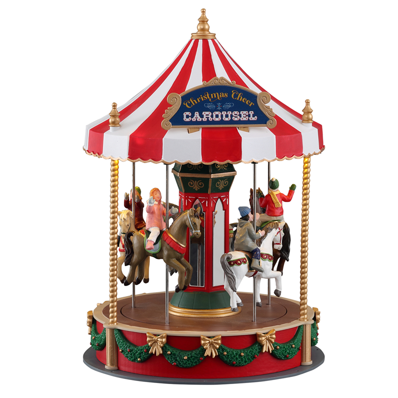 C117 Christmas Cheer Carousel | Lemax