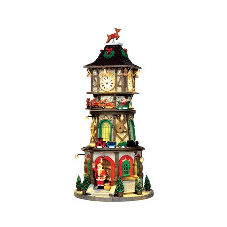 C131 Christmas Clock Tower