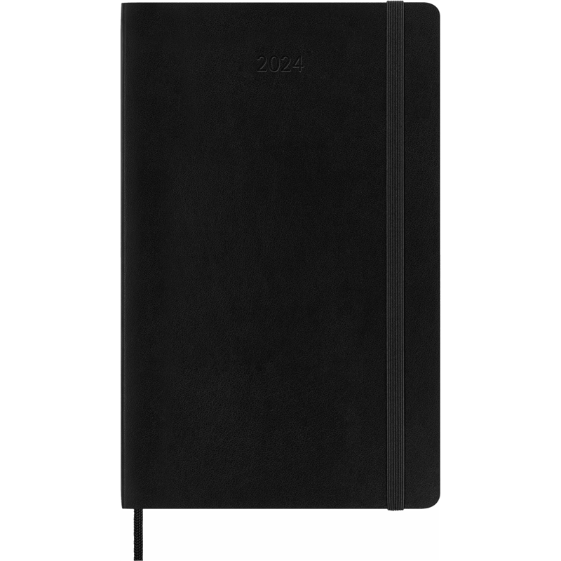 AGENDA GIORNALIERA LARGE - 2024 - LARGE DAILY DIARY - LIGHT BLUE