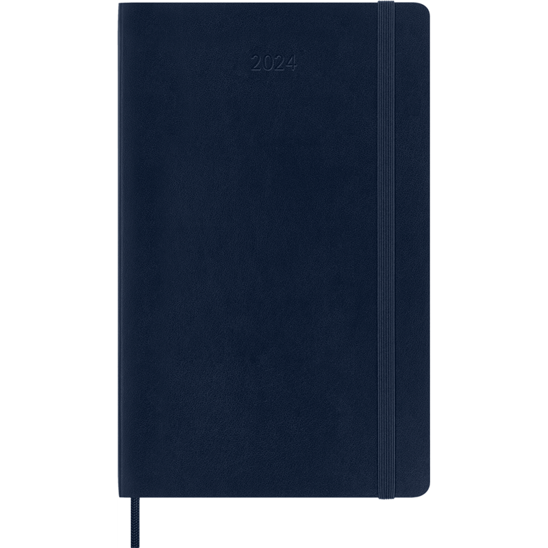 Agenda Large 7g + Note Soft 2024 Blu Zaffiro | Moleskine